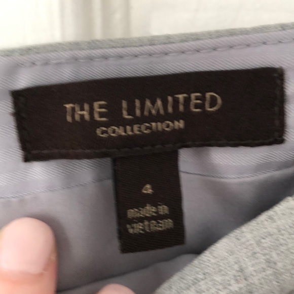The Limited gray pencil skirt - size 4 - Picture 2 of 3